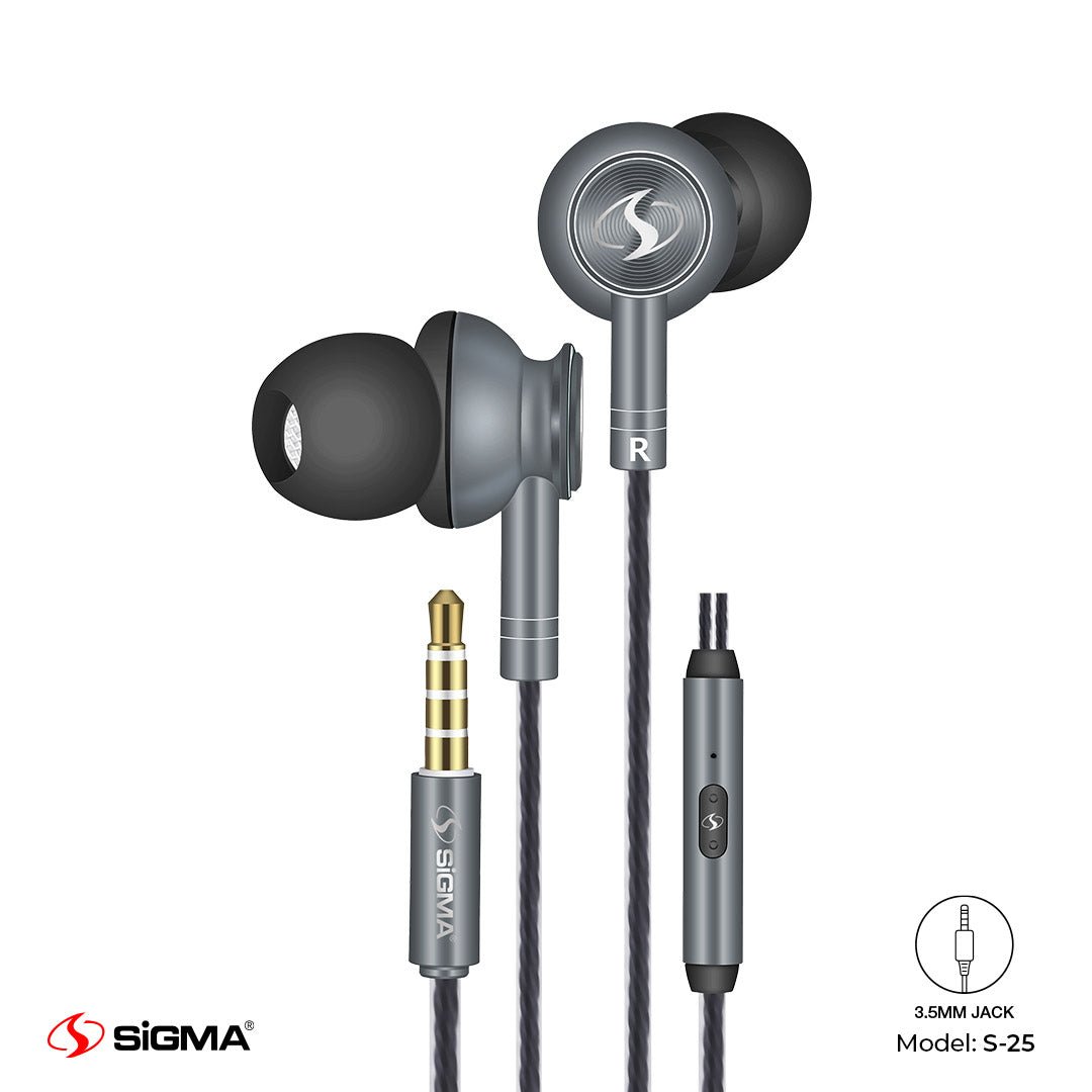 Sigma Groove Earphones High Quality S-25 image 4