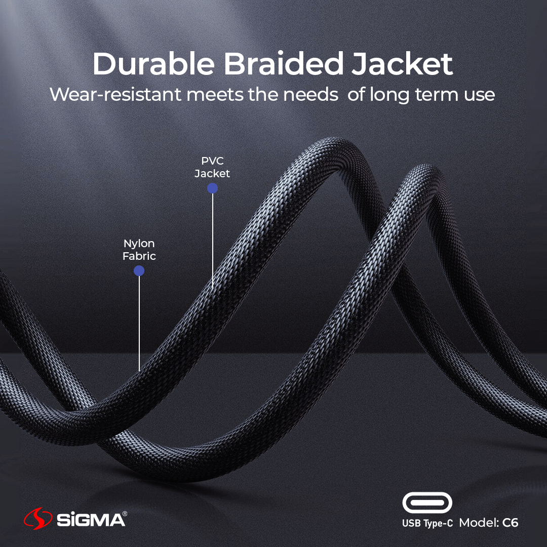 Sigma Braided cable C6 Type-C Box image 3