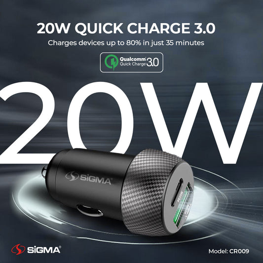 Sigma Car Charger CR009 image 1