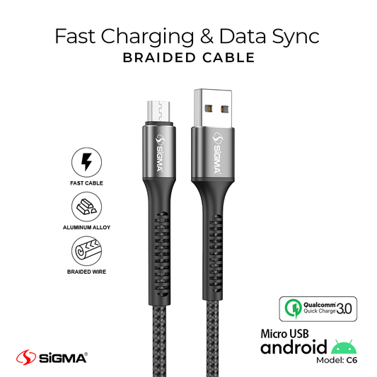 Sigma Braided cable C6-Micro Box image 1