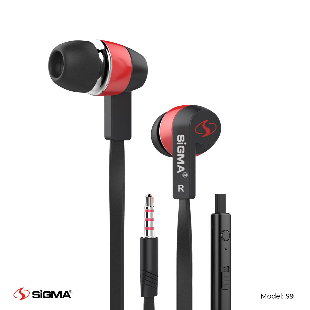 Sigma High Quality Stereo Earphones S9 image 0