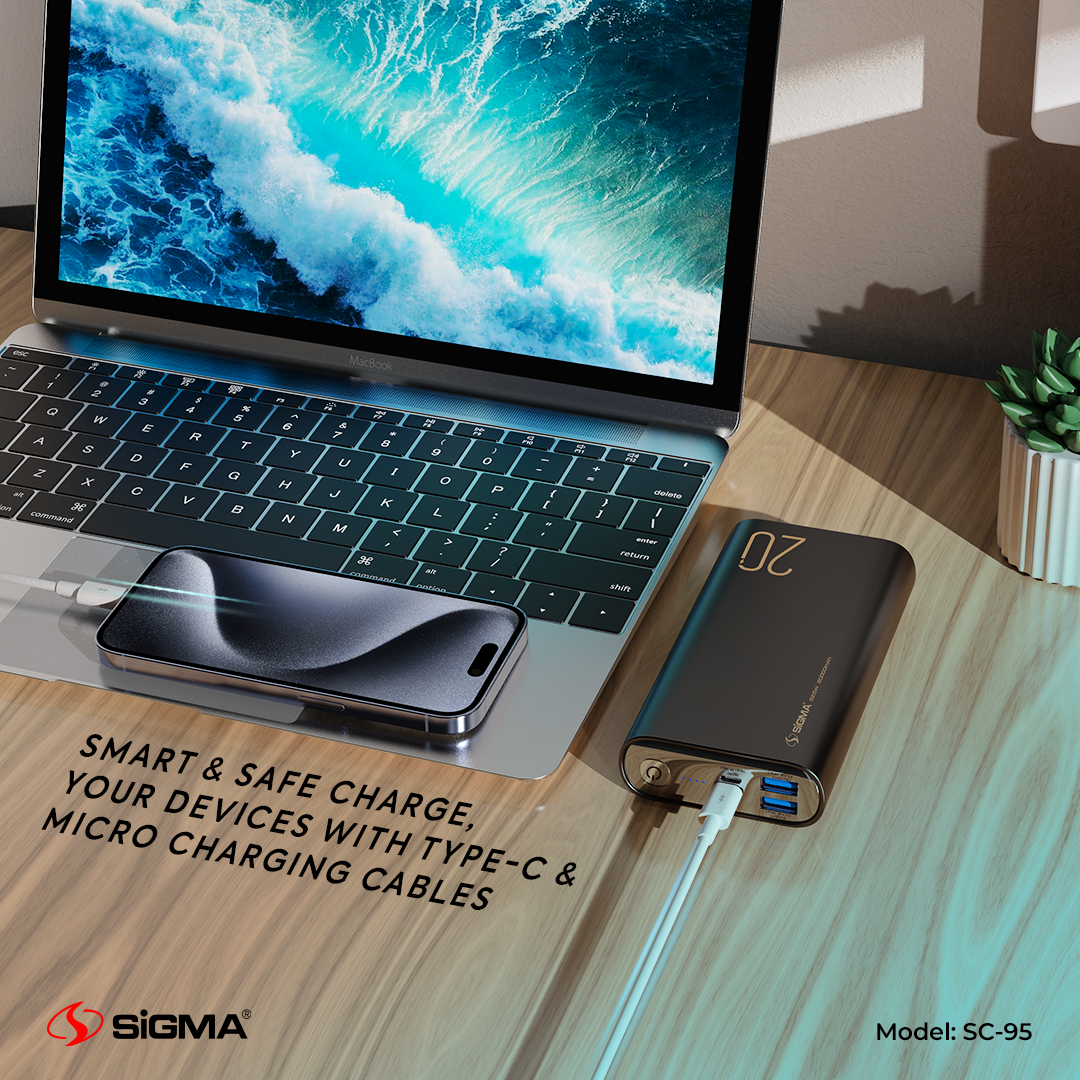 Sigma SC-95 POWER BANK (20,000mAh) Ghauri-2 image 4