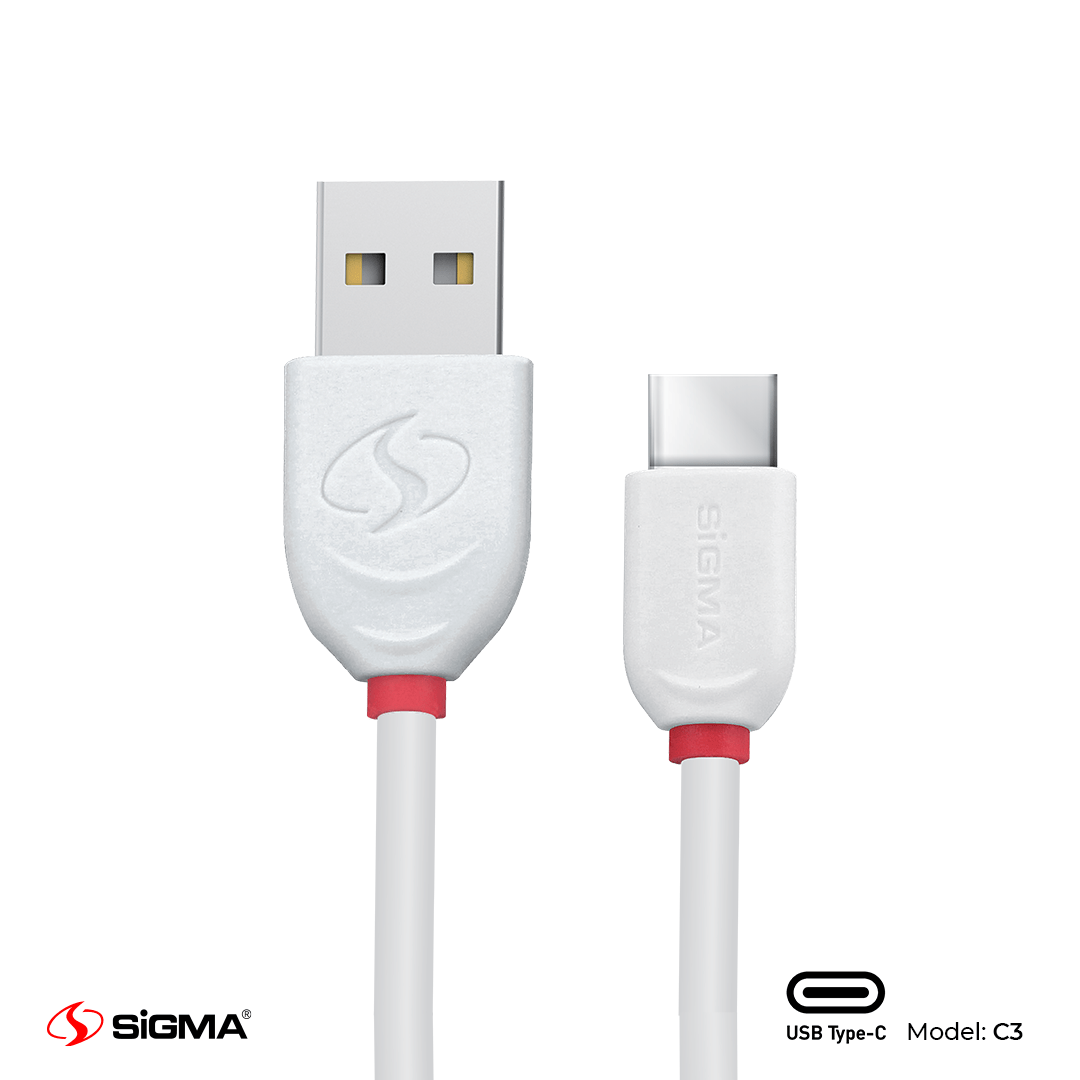 Sigma HIGH SPEED C3 CABLE 2.4A (Type-C) image 0
