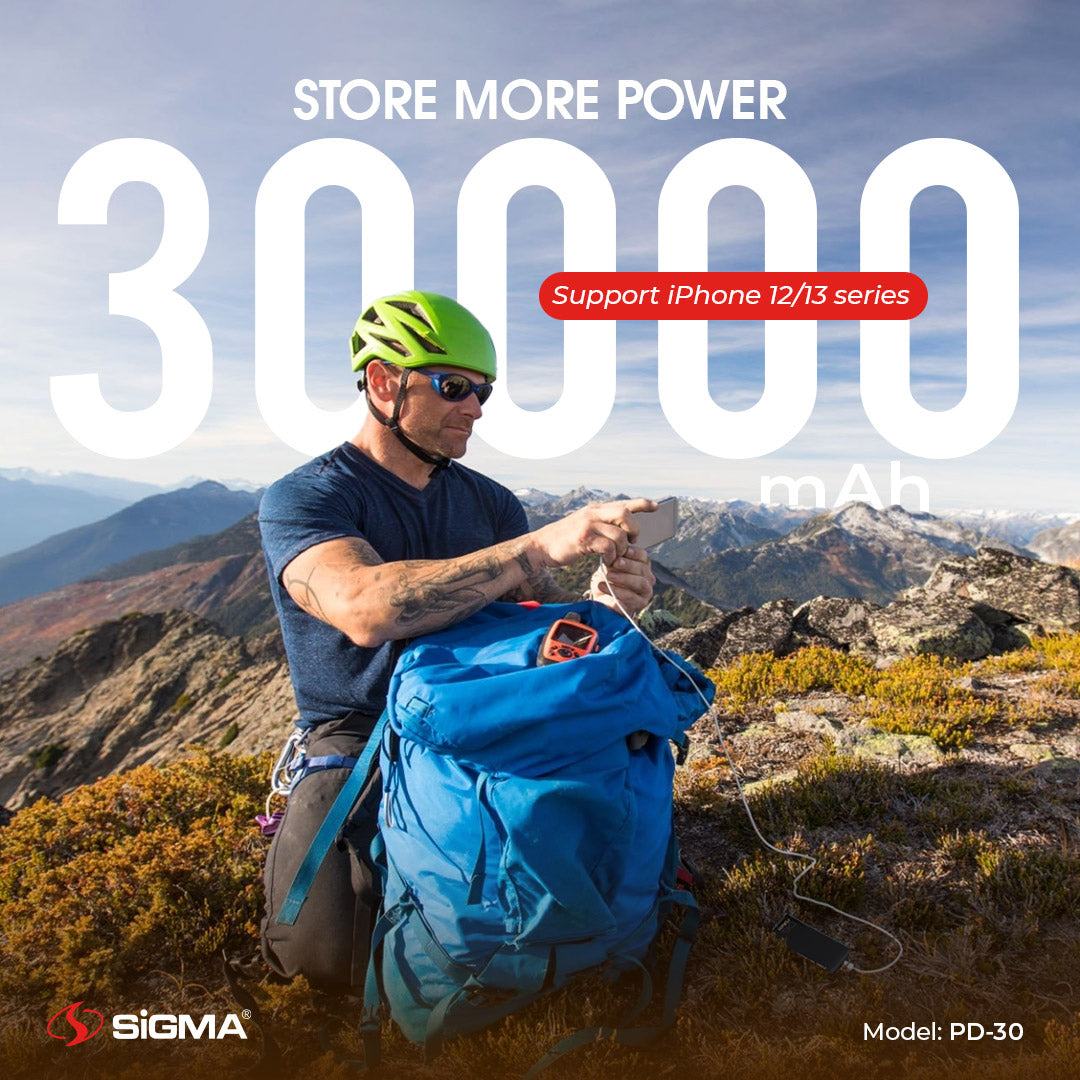 Sigma Shaheen Power Bank 30000mAh PD-30 image 2