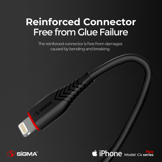 Sigma C2.4A Flex Cable - Lightning (iPhone) C4 image 1
