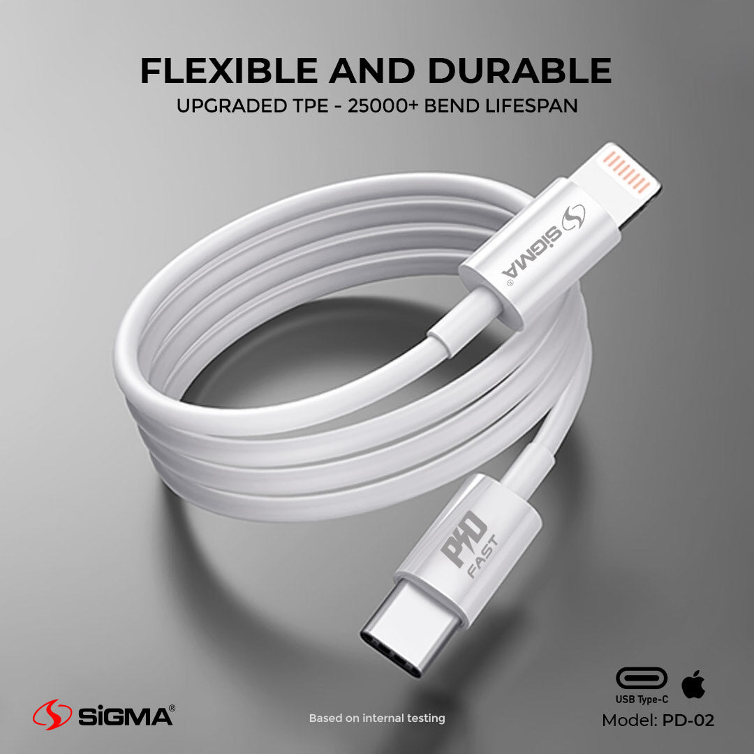 Sigma 20W Fast Charging Cable PD2 image 4