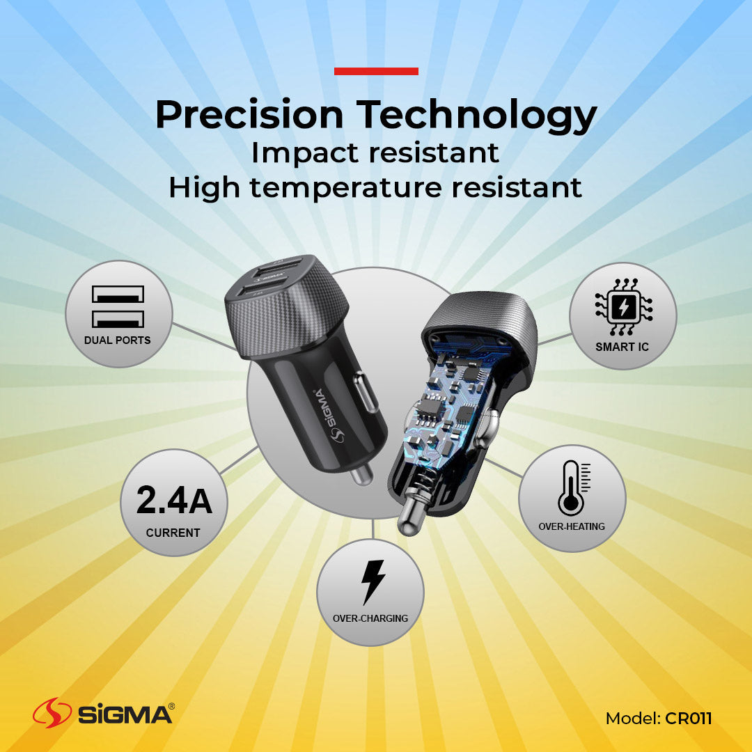 Sigma Ultra Fast Car Charger CR011 image 3