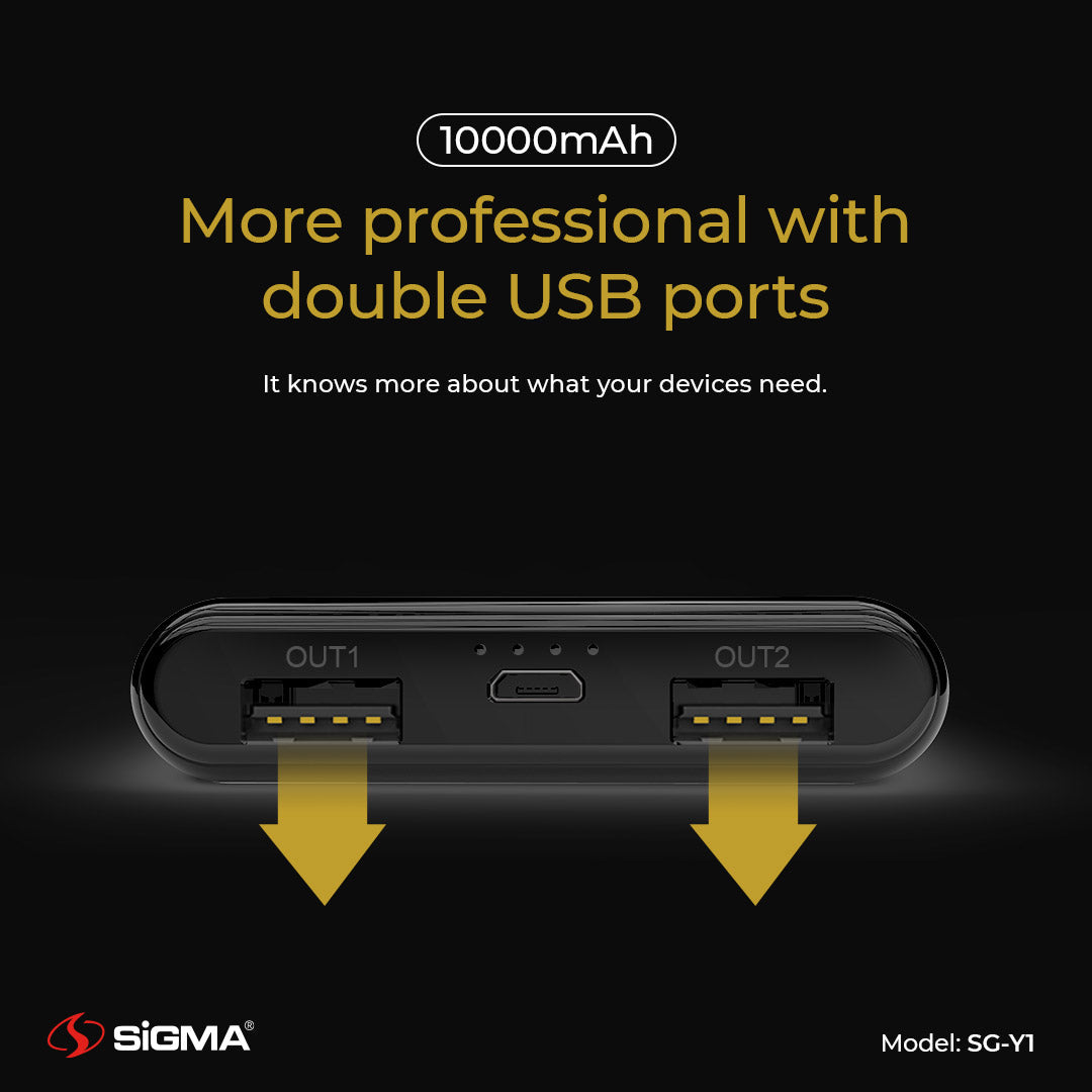 Sigma Young Power Bank 10000mAh SG-Y1 image 2