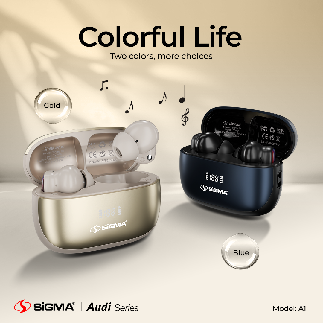 Sigma Wireless Earbuds A-1 ANC+ENC image 3