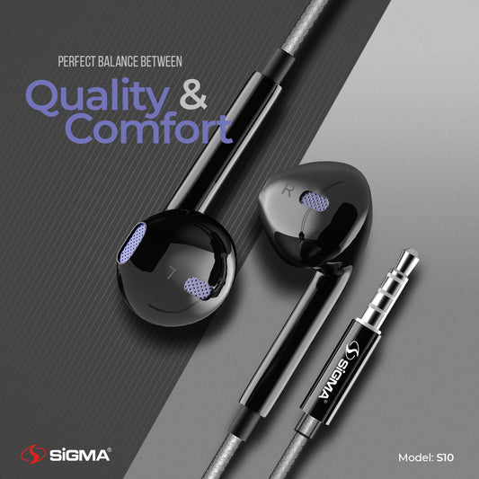 Sigma Quality Stereo Earphones S10 image 1