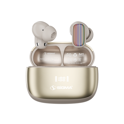 Sigma Wireless Earbuds A-1 ANC+ENC image 0