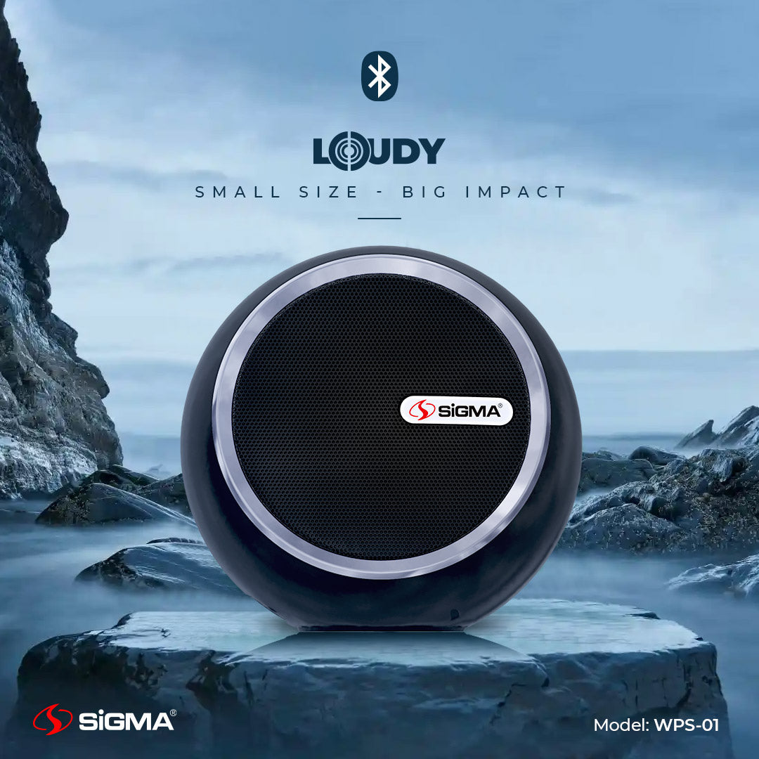 Sigma Loudy Portable Speaker WPS-01 (Single) image 4