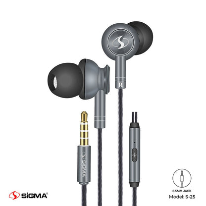 Sigma Groove Earphones High Quality S-25 image 4
