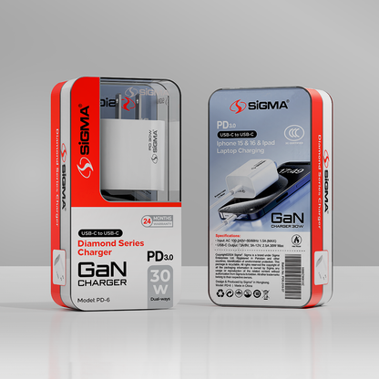 Sigma PD6 | Fast Charger for iPhone 15/16 image 4