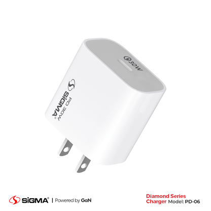Sigma PD6 | Fast Charger for iPhone 15/16 image 0
