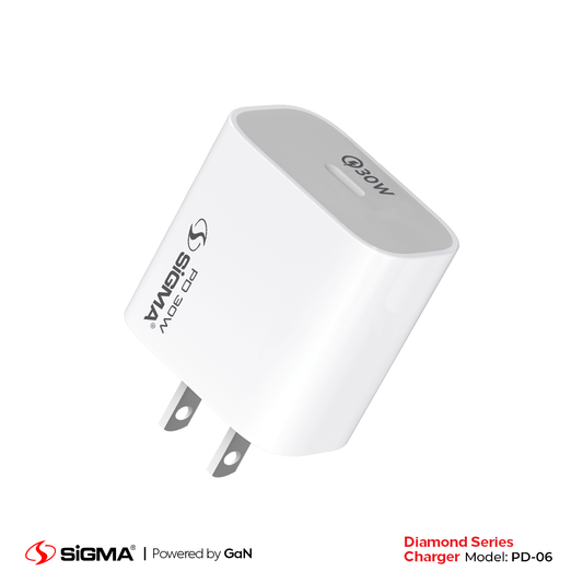 Sigma PD6 | Fast Charger for iPhone 15/16 image 0