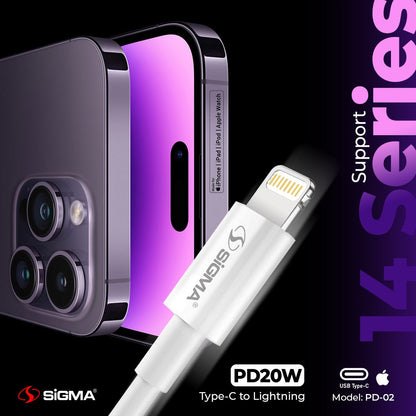 Sigma 20W Fast Charging Cable PD2 image 2