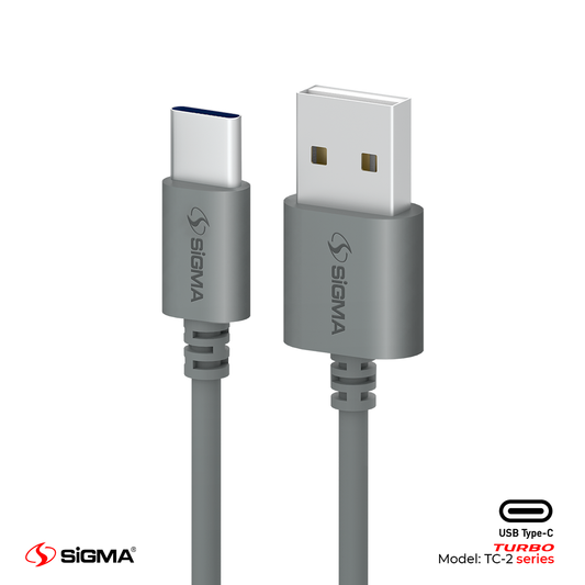 Sigma Turbo Type-C Cable 2.4A Auto Disconnect  - TC-2 image 0