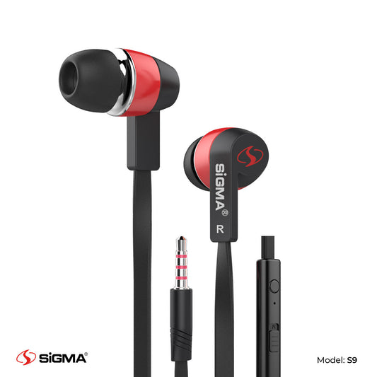 Sigma High Quality Stereo Earphones S9 image 0