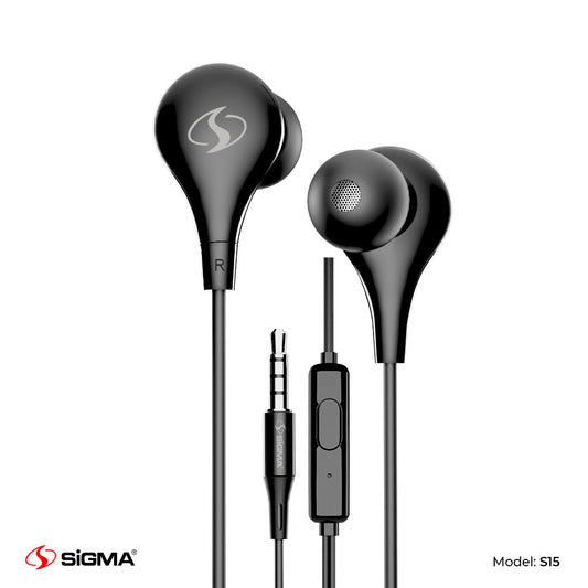 Sigma Hi-Definition Stereo Earphones S15 image 0
