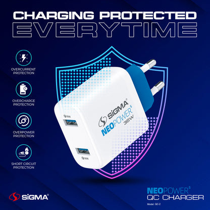 Sigma Neo Power Charger QC2 image 2
