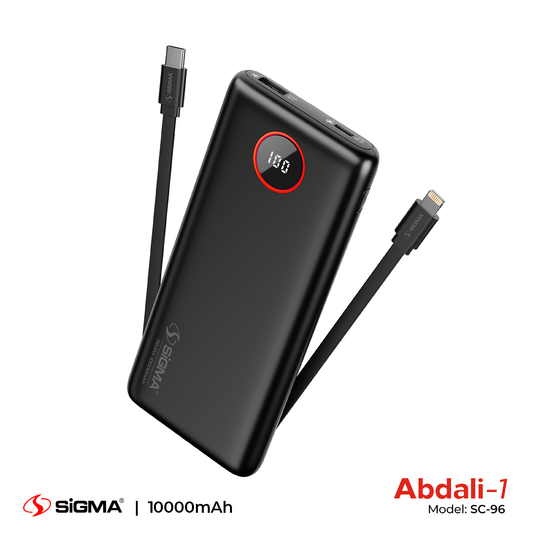 Sigma ABDALI-1 (2in1) POWER BANK 10000 mAh SC-96 image 0