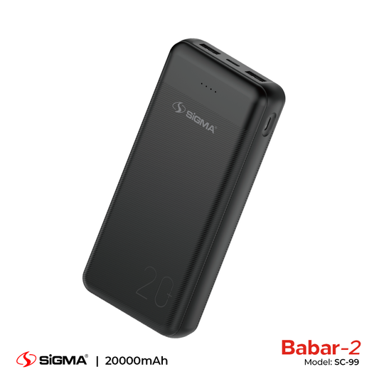 Sigma BABAR-2 POWER BANK 20000 MAH SC-99 image 0