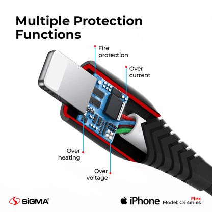 Sigma C2.4A Flex Cable - Lightning (iPhone) C4 image 4