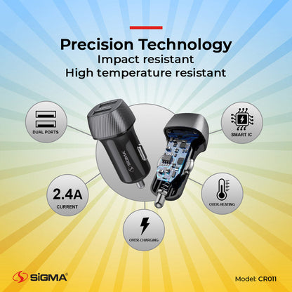 Sigma Ultra Fast Car Charger CR011 image 3