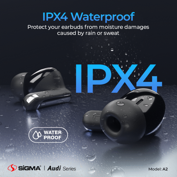 sigma audi wireless earbuds a 2 anc+enc
