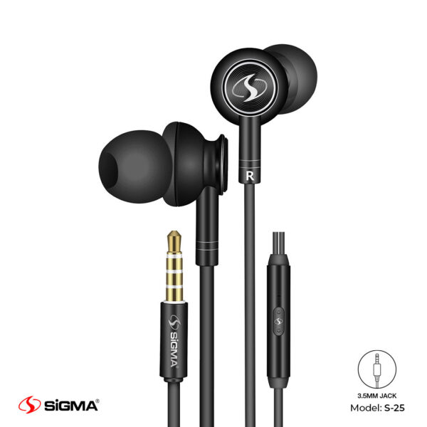 Sigma Groove Earphones High Quality S-25 import placeholder for 11466
