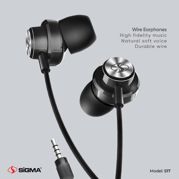 sigma groove earphones high quality s 25