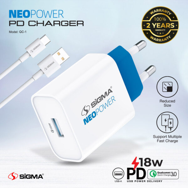 sigma neo power charger qc 1