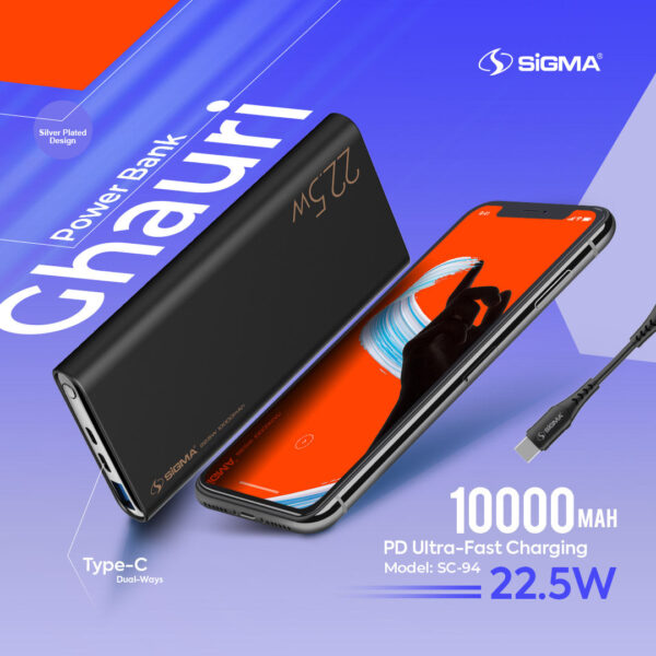 sigma ghauri power bank 10000mah sc 94