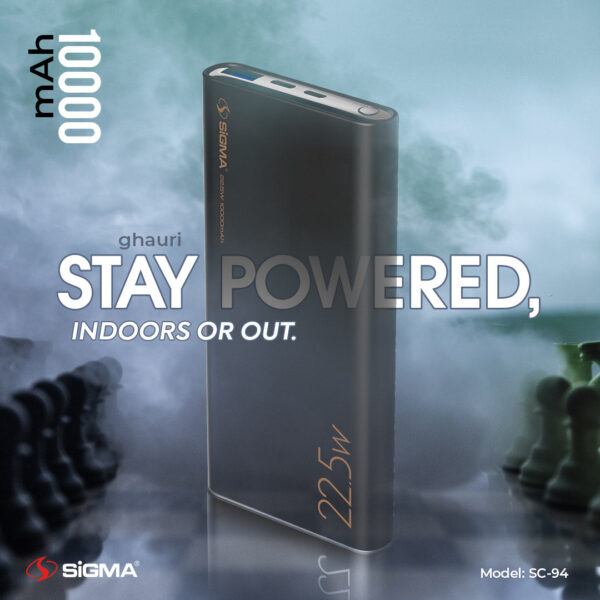 sigma ghauri power bank 10000mah sc 94