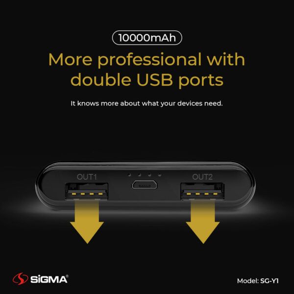 sigma young power bank 10000mah sg y1