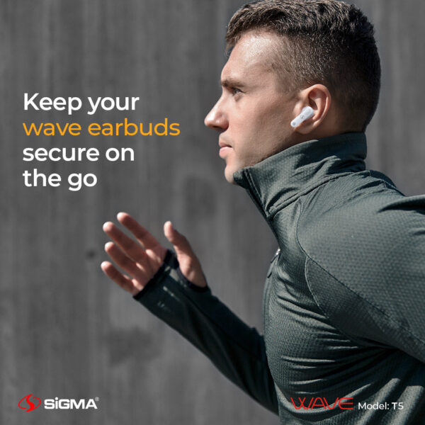 sigma wireless earbuds wave t5 tws
